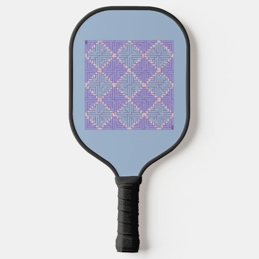 Maze Patchwork Pickleball Paddle (Achterkant)