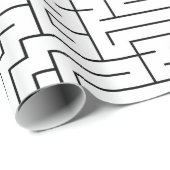 Maze patroon cadeaupapier (Rol Hoek)