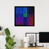 Maze Poster (Thuiskantoor)