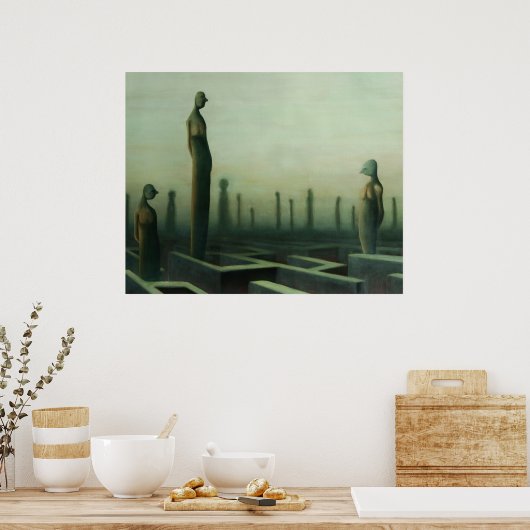 Maze Poster (Keuken)