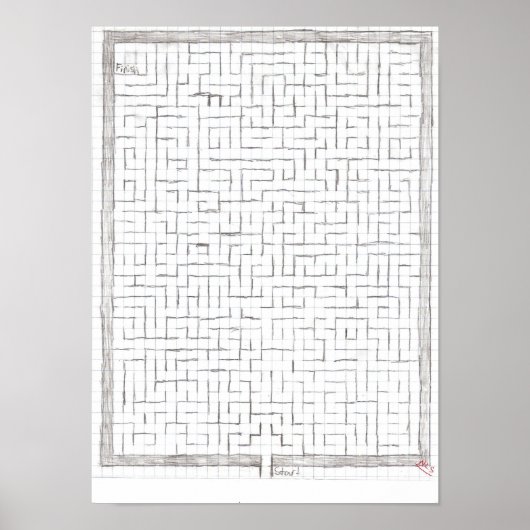 Maze Poster 1 (Voorkant)