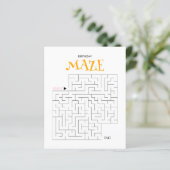 Maze Puzzel #JKN-MA01 (Staand voorkant)
