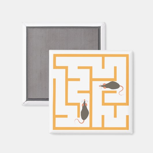 Maze Rats Magneet (Voorkant / Achterkant)