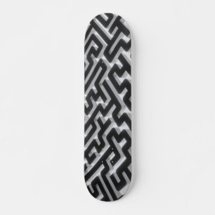 Maze Silver Black Persoonlijk Skateboard