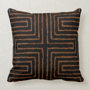 Maze Tribal Print African Design Kussen