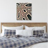 MAZE verpakte canvas print (Insitu (Slaapkamer))