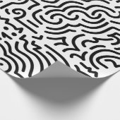 Maze Wrapping Paper Cadeaupapier (Hoek)