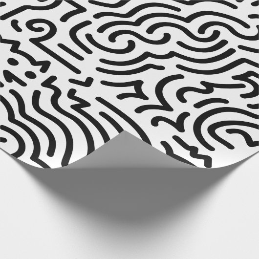 Maze Wrapping Paper Cadeaupapier (Hoek)