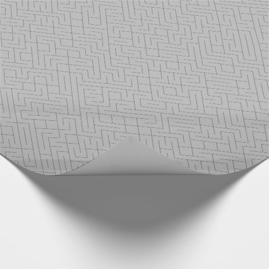 Maze Wrapping Paper Cadeaupapier (Hoek)
