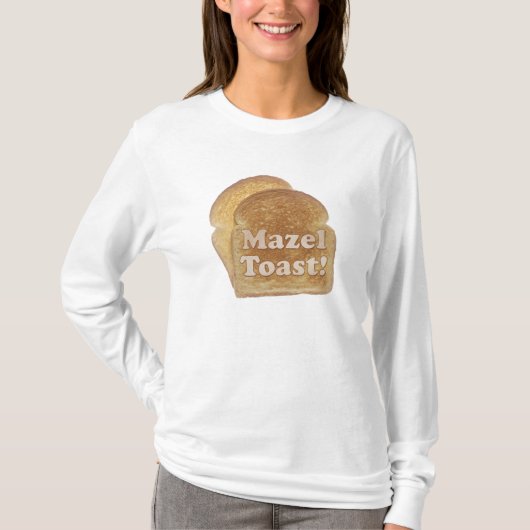 Mazel Toast T-shirt (Voorkant)