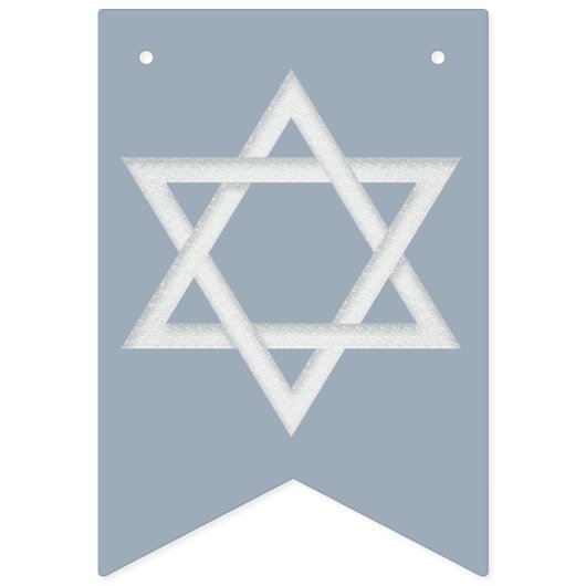 Mazel Tov Bar Mitzvah Celebration Vlaggetjes (Tweede vlag)