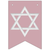 Mazel Tov Bat Mitzvah Celebration Vlaggetjes (Tweede vlag)