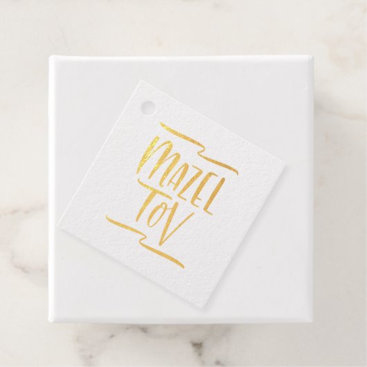 Mazel Tov Bedankjes Labels (Met doos)