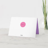 Mazel Tov (Bloemen) Kaart (Achterkant)