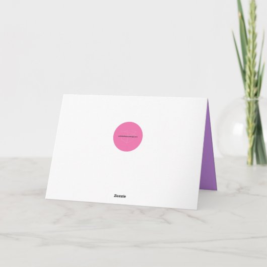 Mazel Tov (Bloemen) Kaart (Achterkant)