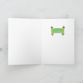 Mazel Tov B'Mitzvah Kaart (Binnen)