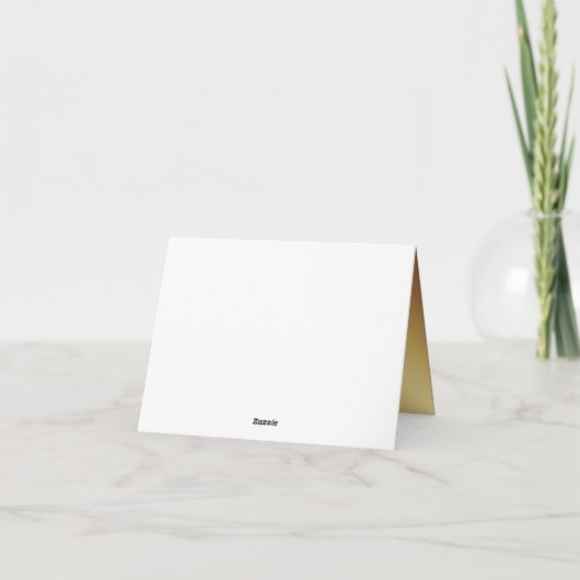 Mazel Tov Gefeliciteerd met briefkaart (Achterkant)