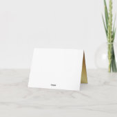 Mazel Tov Gold Gefeliciteerd met briefkaart (Achterkant)