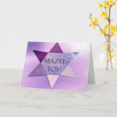 Mazel Tov Kaart (Gele Bloem)