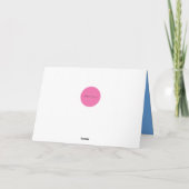 Mazel Tov Kaart (Achterkant)