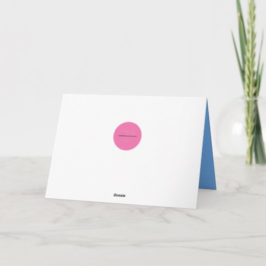 Mazel Tov Kaart (Achterkant)