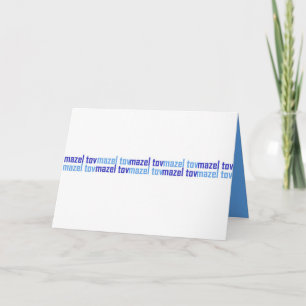 Mazel Tov Kaart