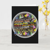 mazel tov kaart (Gele Bloem)