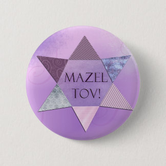 Mazel Tov! Knopen Ronde Button 5,7 Cm