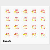Mazel Tov Ronde Sticker (Vel)