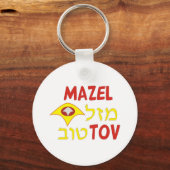 Mazel Tov Sleutelhanger (Voorkant)
