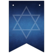Mazel Tov Star van David Bat of Bar Mitzvah Party Vlaggetjes (Eerste vlag)