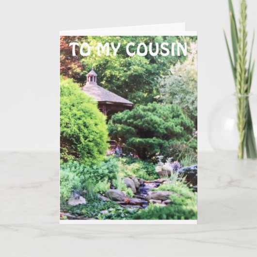 MAZEN EN SPECIALE ***COUSIN *** GROTE DAG KAART (Voorkant)