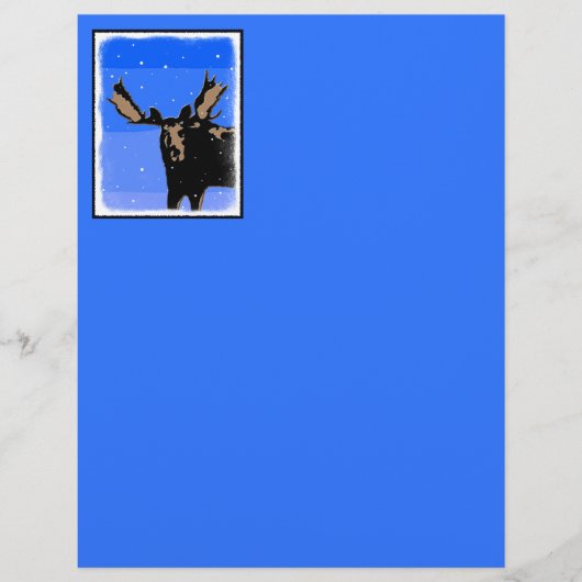 Mazen in de winter - Oorspronkelijke natuurkunst (Voorkant)