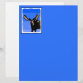 Mazen in de winter - Oorspronkelijke natuurkunst (Voorkant / Achterkant)