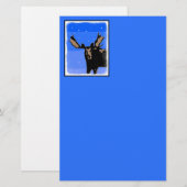 Mazen in de winter - Oorspronkelijke natuurkunst Briefpapier (Voorkant / Achterkant)