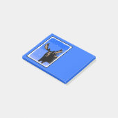 Mazen in de winter - Oorspronkelijke natuurkunst Post-it® Notes (Schuin)