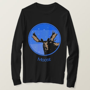 Mazen in de winter - Oorspronkelijke natuurkunst T-shirt
