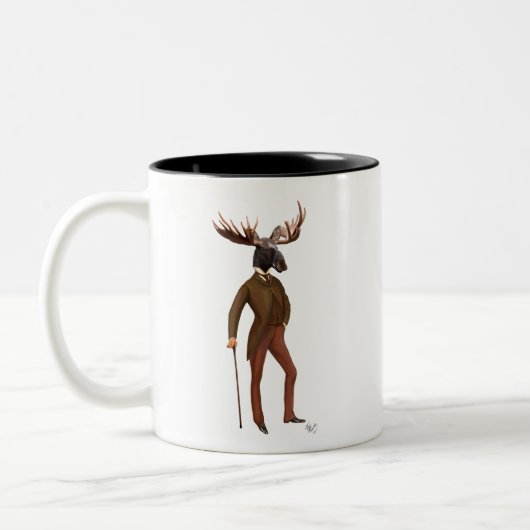 Mazen in Suite 2 Tweekleurige Koffiemok (Links)