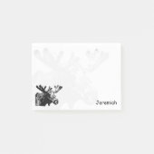 Mazen in zwart en wit post-it® notes (Voorkant)