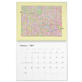 Mazes 12 maanden kalender (Feb 2027)