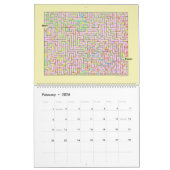 Mazes 12 maanden kalender (Feb 2026)