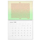 Mazes 12 maanden kalender (Jan 2026)