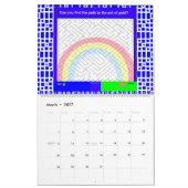 Mazes 12 maanden kalender (Mar 2027)