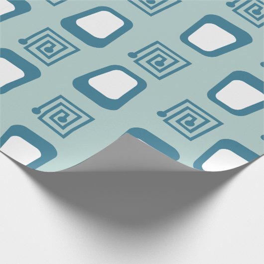 Mazes en Trapezoïden Cadeaupapier (Hoek)