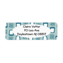 Mazes en Trapezoïden Etiket