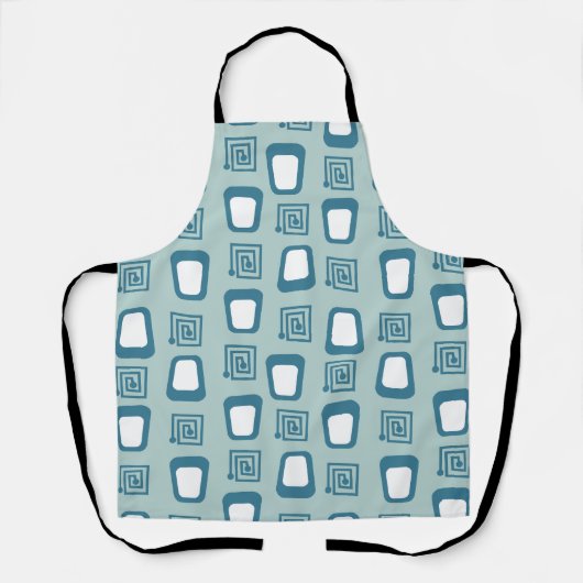 Mazes en Trapezoïden Schort (Voorkant)