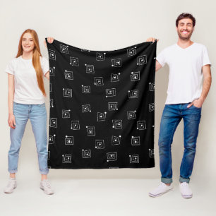 Mazes Fleece Deken