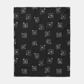 Mazes Fleece Deken (Voorkant)