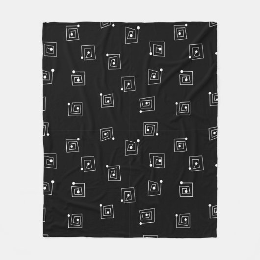 Mazes Fleece Deken (Voorkant)