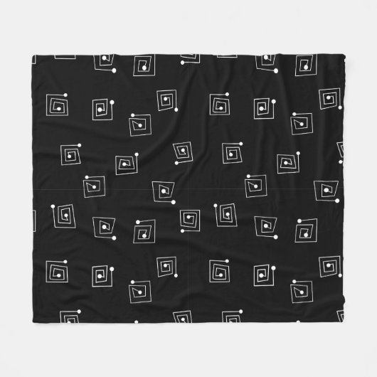 Mazes Fleece Deken (Voorkant (Horizontaal))